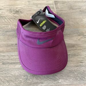 Nike Dri-Fit Visor Women's Purple Golf Tennis Hat